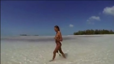 Russian Nudist Katya Clover-Island Trip