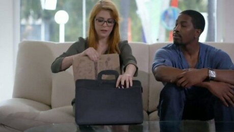 Black neighbor wins a chance to polish wet pussy of busty Penny Pax