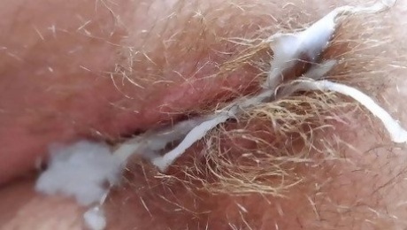 Big titted BBW gets hairy pussy fucked